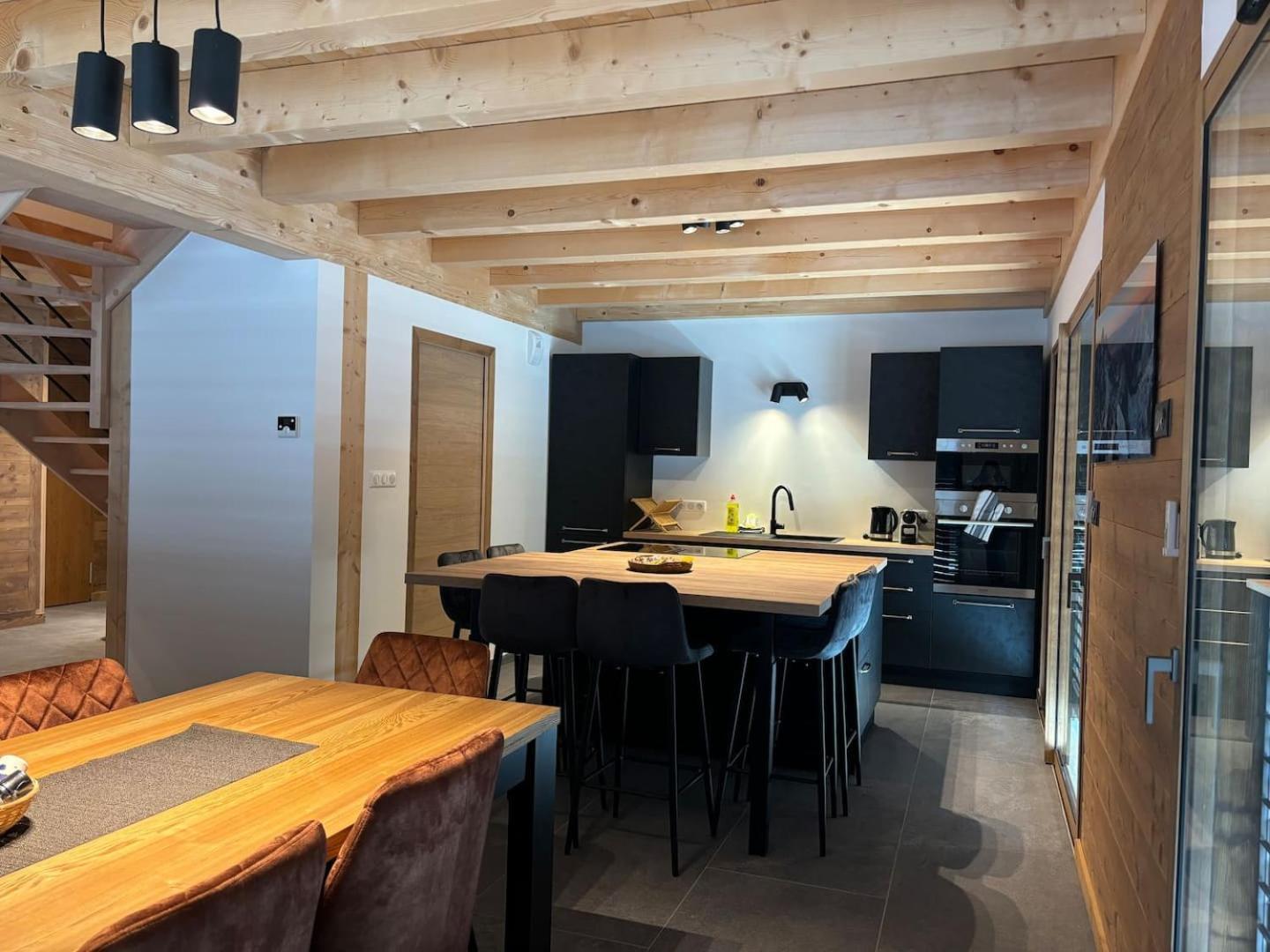 Chalets, Les Crozats Montriond Bagian luar foto