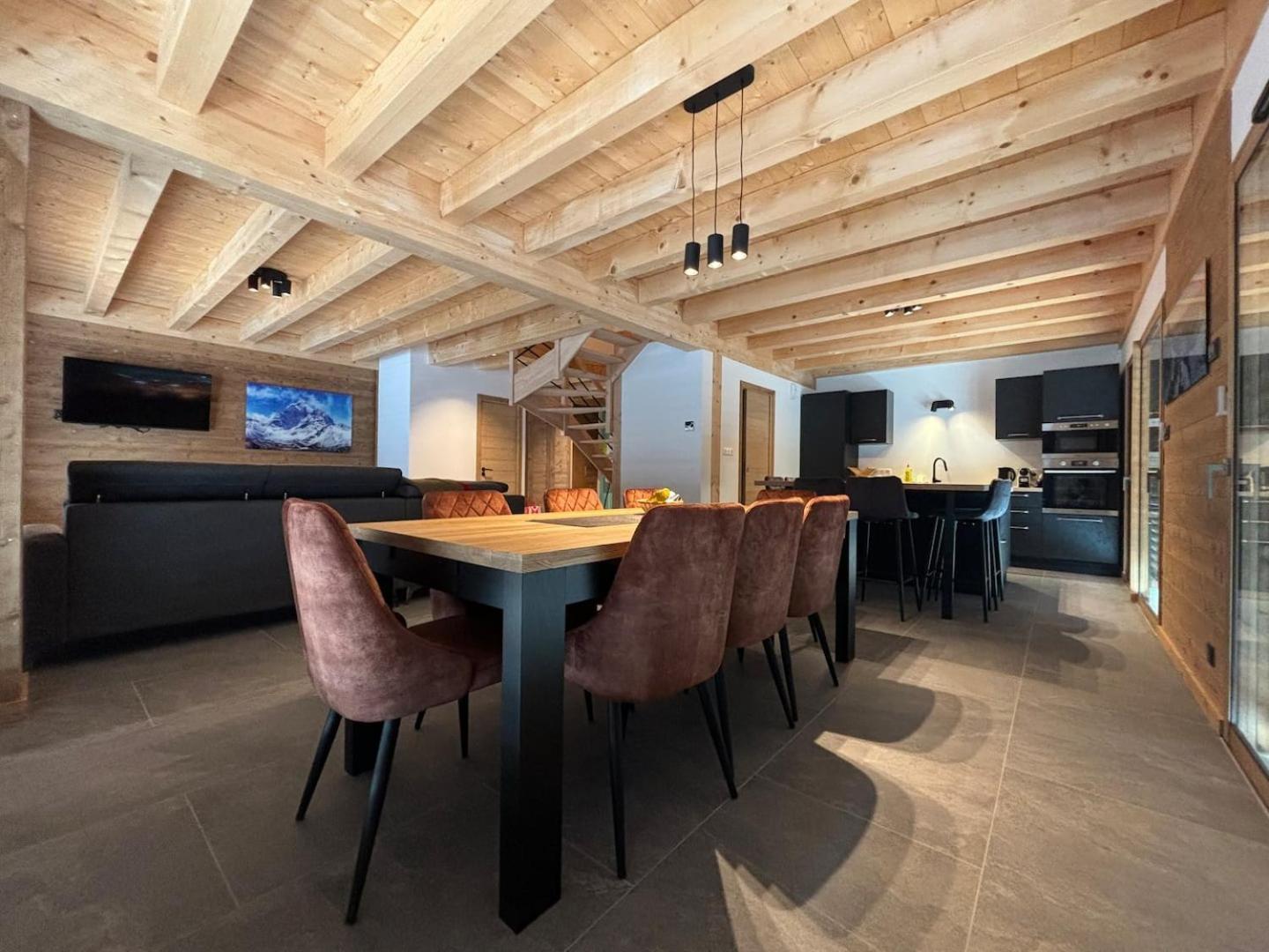 Chalets, Les Crozats Montriond Bagian luar foto