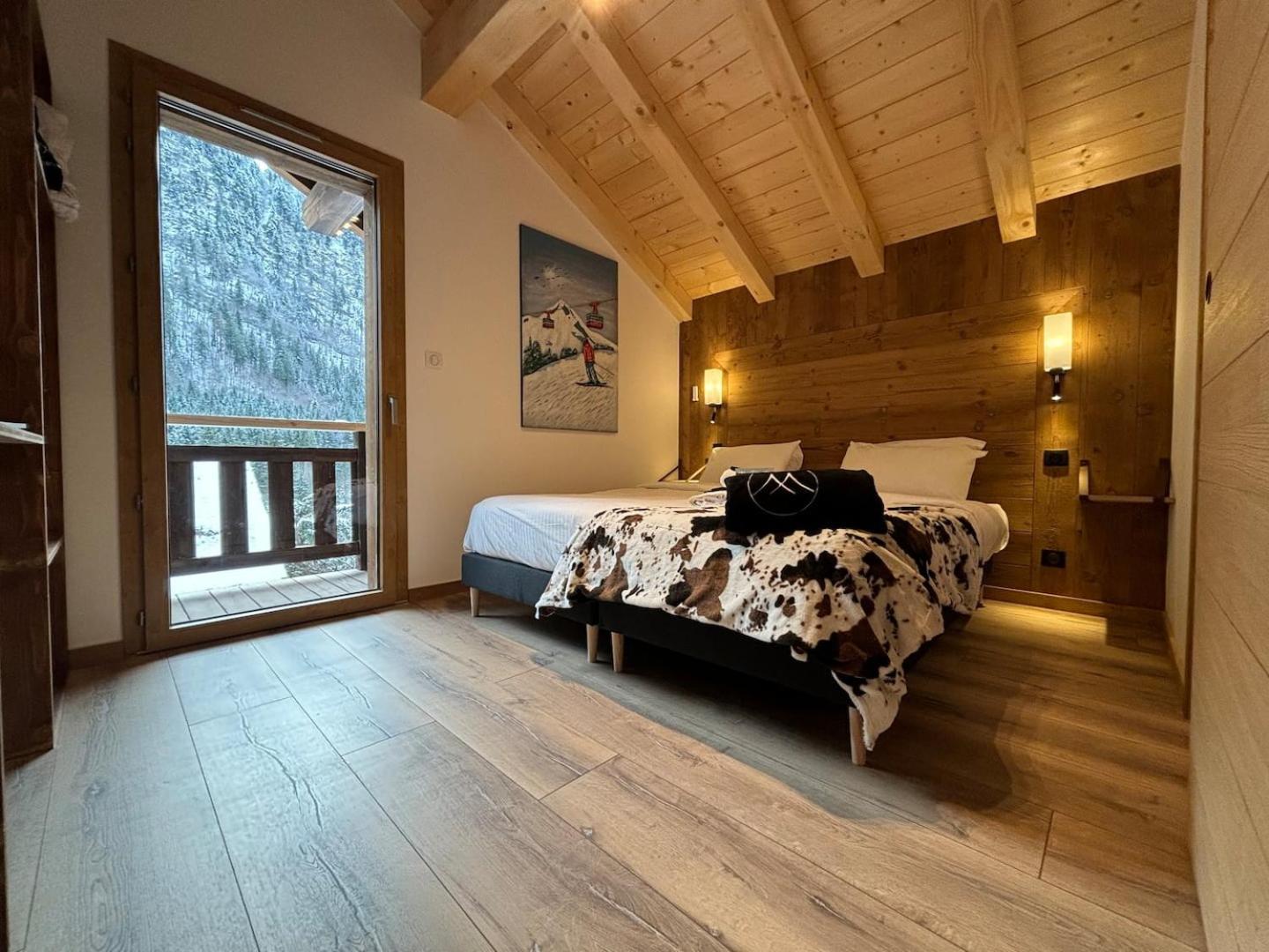 Chalets, Les Crozats Montriond Bagian luar foto