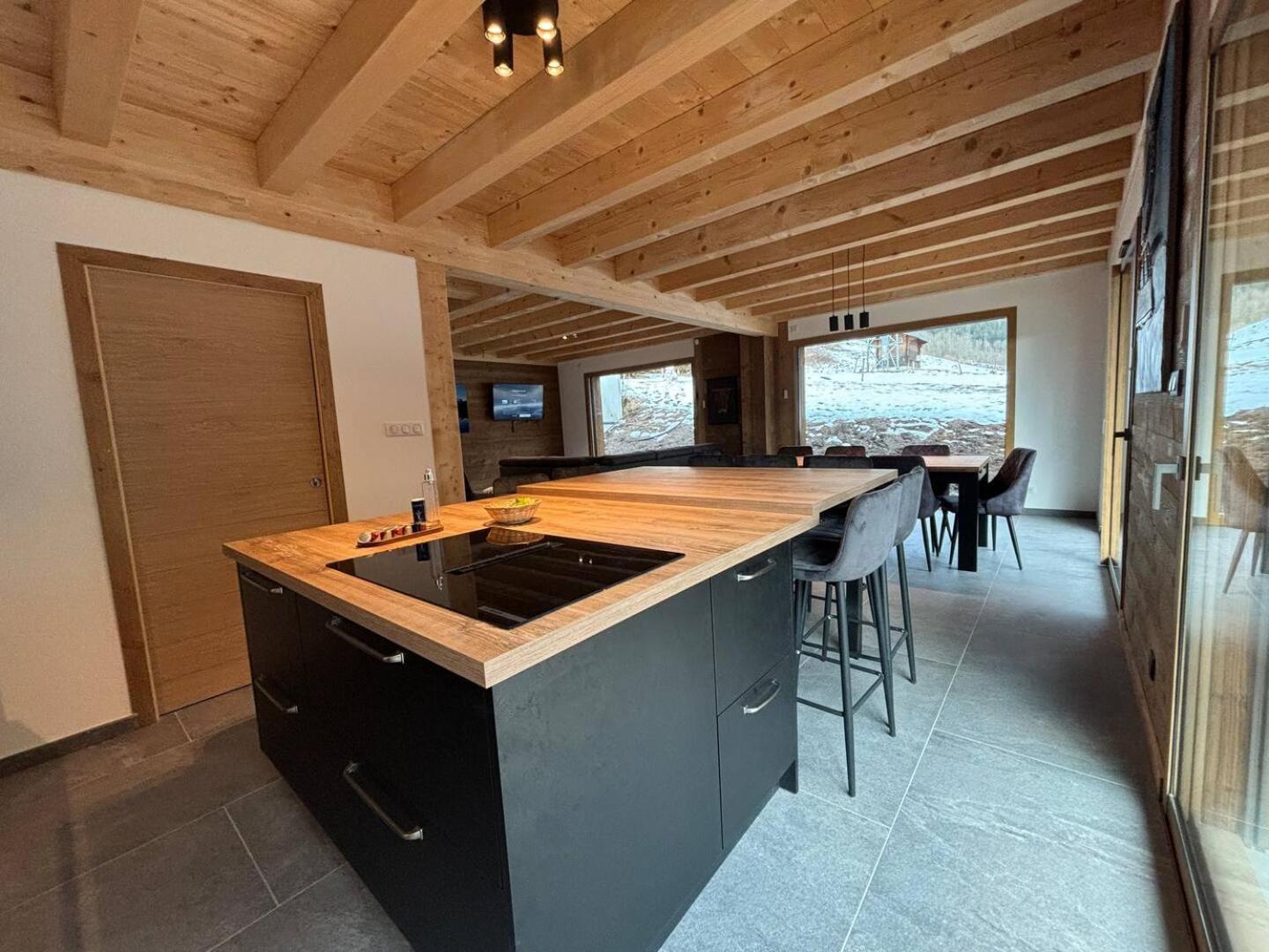 Chalets, Les Crozats Montriond Bagian luar foto