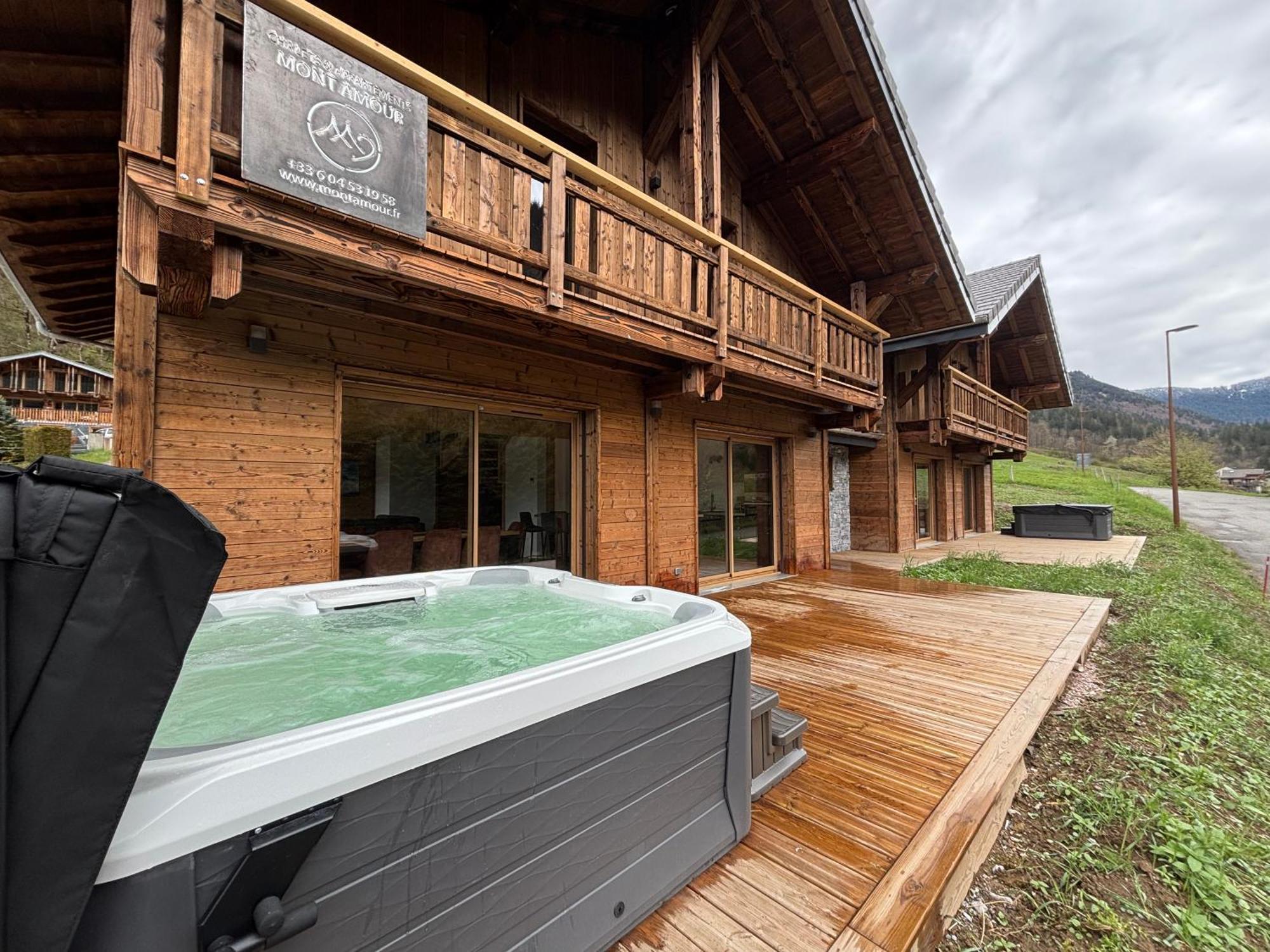 Chalets, Les Crozats Montriond Bagian luar foto